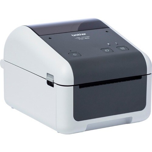 Brother Td-4520dn Desktop Direct Thermal Printer - Monochrome - Label Print - USB - Serial - 3 m Print Length x 108 mm (4.