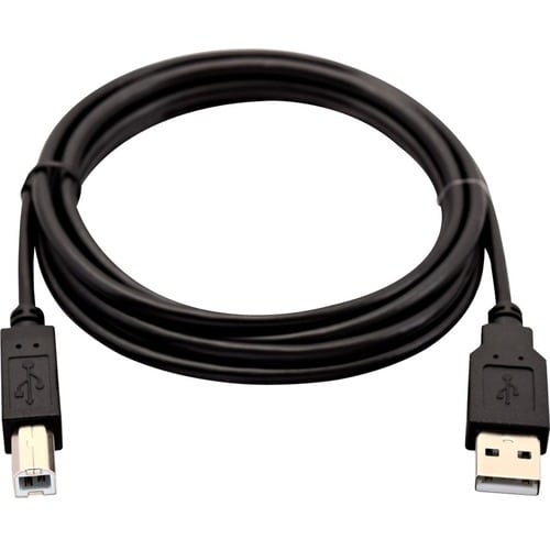 Câble pour transfert de données V7 V7USB2AB-02M-1E - 2,01 m - Cable for Dispositif périphérique, Imprimante, Scanner, Medi