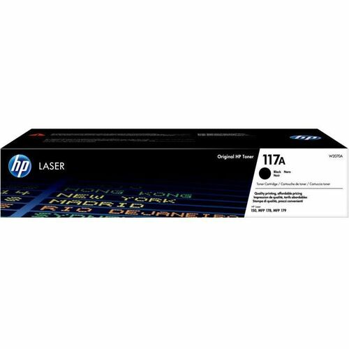 HP 117A Original Laser Toner Cartridge - Black Pack - 1000 Pages