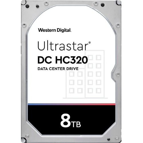 WD Ultrastar DC HC320 HUS728T8TALE6L4 8 TB Hard Drive - 3.5" Internal - SATA (SATA/600) - Conventional Magnetic Recording 