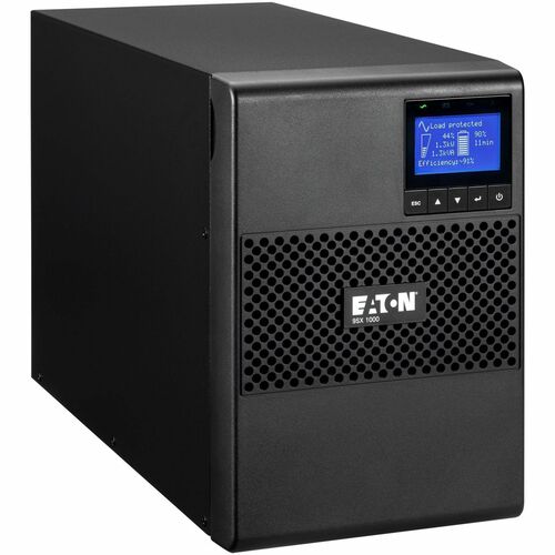 Eaton 9SX1000I Double Conversion Online UPS - 1 kVA/900 W - Tower - 120 V AC, 230 V AC Input - 200 V AC, 208 V AC, 220 V A