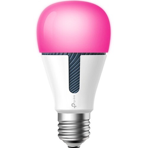 Kasa Smart KL130 LED Light Bulb - 10.50 W - 800 lm - A19 Size - Multicolor Light Color - E26 Base - 25000 Hour - 2500°K, 9