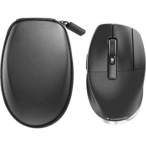 Souris Optique 3Dconnexion CadMouse - Bluetooth/Radio Fréquence - USB - 7 Bouton(s) - 5 Boutons programmables - Câble/sans