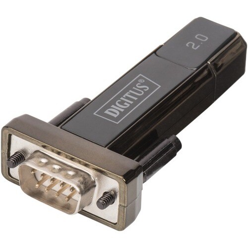 Digitus Datentransferadapter - 1 - 1 x Typ A Stecker USB - 1 x DB-9 Stecker Seriell