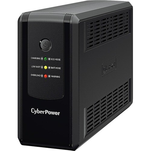 CyberPower Back-UPS Line-interactive UPS - 650 VA/360 W - Tower - AVR - 6 Hour Recharge - 230 V AC Input - 230 V AC Output