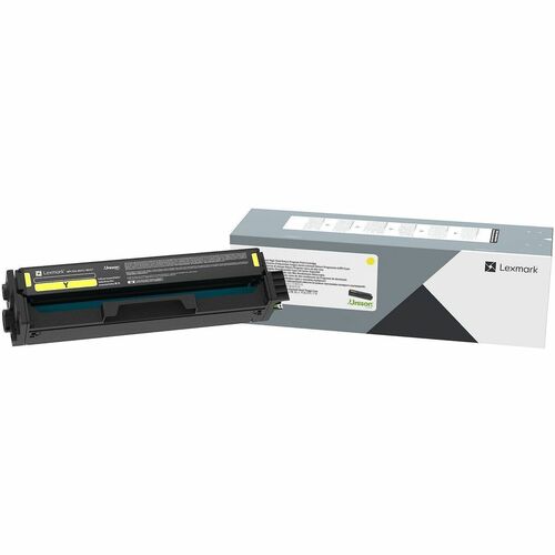 Lexmark Original Laser Toner Cartridge - Yellow Pack - 1500 Pages