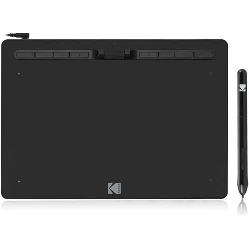 Kodak CyberTablet HD Graphic Tablet F12 - Graphics Tablet - 12" x 7" - 5080 lpi - 8192 Pressure Level - Pen - Mac, PC - Bl