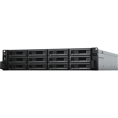 Sistema de almacenamiento SAN/NAS Synology SA3400 - 12 x Total de compartimientos - Intel Xeon D-1541 Octa-Core (8 núcleos