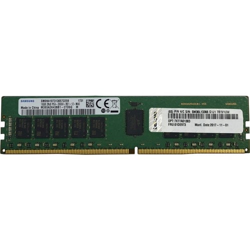 Lenovo RAM Module for Server - 8 GB - DDR4-2933/PC4-23466 TruDDR4 - 2933 MHz - 1.20 V - Registered - 288-pin - DIMM