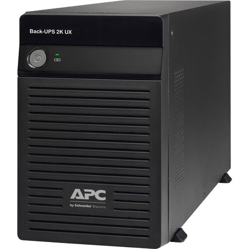 APC by Schneider Electric Back-UPS Line-interactive UPS - 2 kVA/1.20 kW - Tower - 230 V AC Input - 230 V AC Output - 1 x H