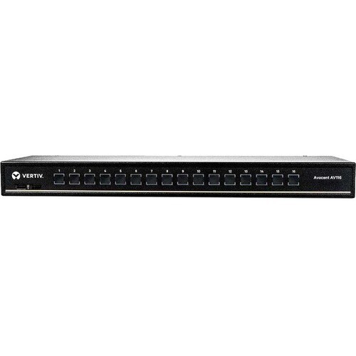 AVOCENT AV 100 AV 116-400 Analog KVM-Switchbox - 16 Computer - 1 Lokaler Benutzer(n) - 2048 x 1536 - 5 x USB - 1 x VGADisp