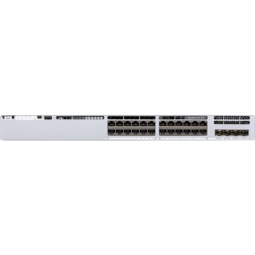 Cisco Catalyst 9300 C9300L-24P-4G 24 Portas Gerenciável Comutador Ethernet - 3 Camada suportada - Modular - Cabo de par en
