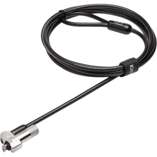 Kensington NanoSaver Keyed Laptop Lock - 1.80 m Cable - Resettable - Master Keyed Lock - Carbon Steel - For Notebook