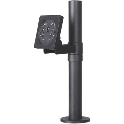 SpacePole Pole Mount for Display Screen - Black - 1 Display(s) Supported