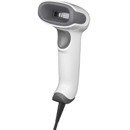 Honeywell Voyager XP 1470g Handheld Barcode Scanner Kit - Cable Connectivity - White - 1D, 2D