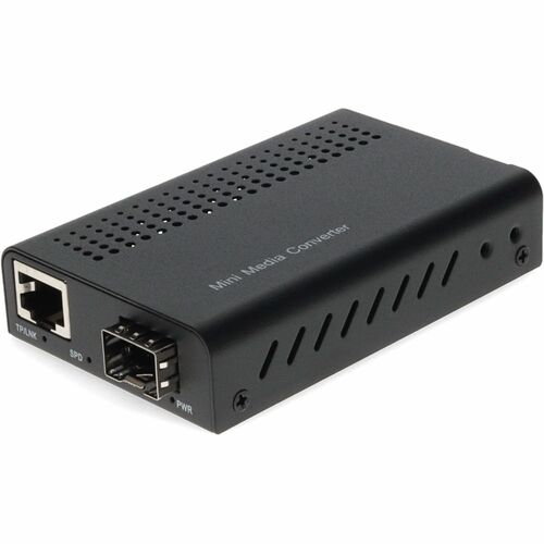 AddOn Transceiver/Media Converter - 2 Port(s) - 1 x Network (RJ-45) - Optical Fiber, Twisted Pair - Multi-mode, Single-mod