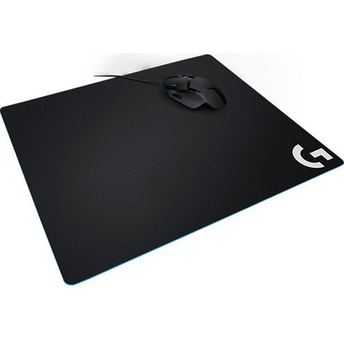 Mouse pad da gaming Logitech G640 - In rilievo - 400 mm x 460 mm x 3 mm Dimensioni - Gomma