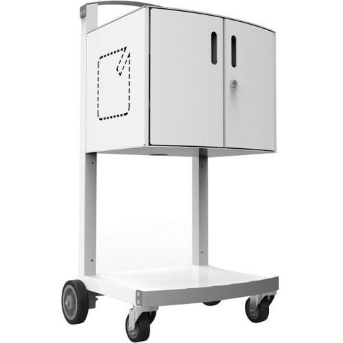 Compulocks CartiPad Uno Charging Cart - Steel - 550.2 mm Width x 458 mm Depth x 988.6 mm Height - For 16 Devices