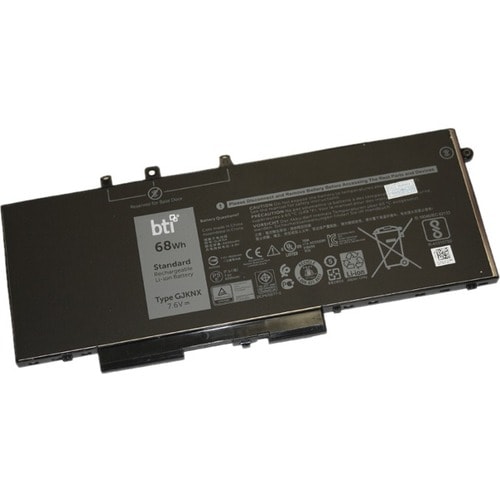 BTI Batterie - Lithium-Ionen (Li-Ionen) - BTI 4-Cell Li-Ion 68Wh Laptop Battery für Dell Latitude 5280, 5290 (nicht 2-in-1
