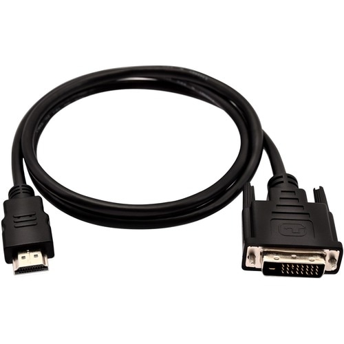 HDMI TO DVI-D SINGLE LINK BLK HDMI TO DVI-D CABLE 1080P FHD 1M