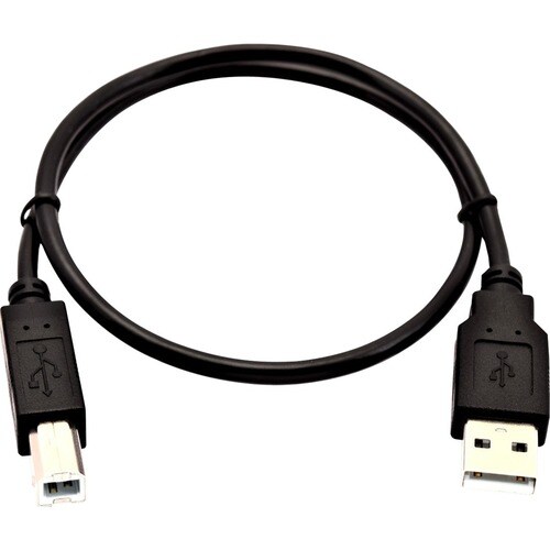 V7 V7USB2AB-50C-1E 48.77 cm USB-A/USB-B Data Transfer Cable - Cable for Peripheral Device, Printer, Scanner, Flash Drive, 