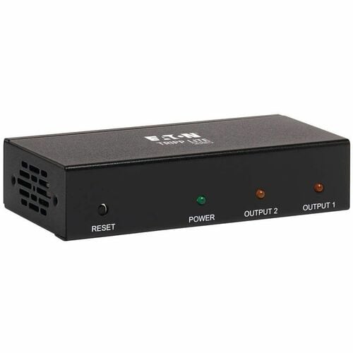 Eaton Tripp Lite Series 2-Port HDMI Splitter - 4K @ 60 Hz, 4:4:4, Multi-Resolution Support, HDR, HDCP 2.2, TAA - 4096 x 21