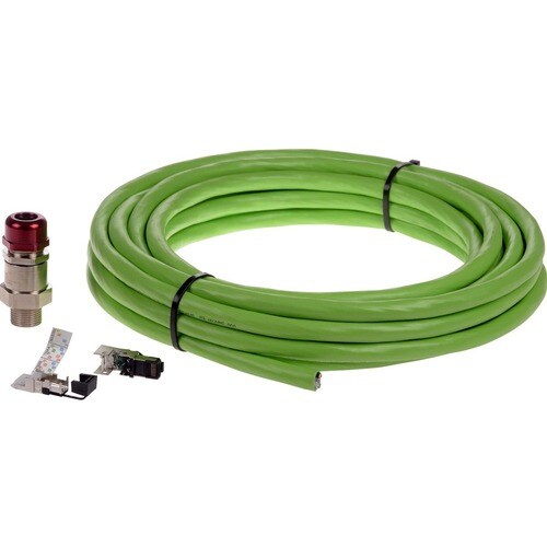 AXIS ASKDP03-T 25 m Data Transfer/Power Cable for Surveillance Camera - Shielding - 22/1 AWG