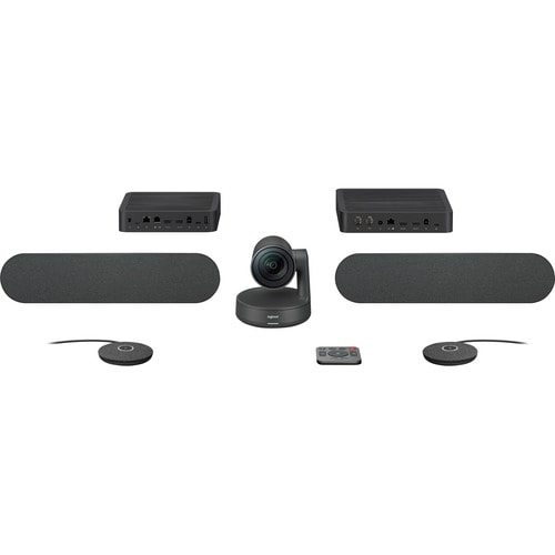 Logitech RALLY PLUS Premier Modular Video Conferencing System for Large Rooms