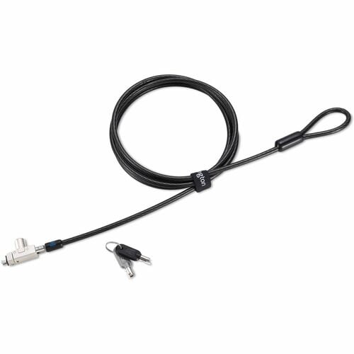 Kensington Kabelschloss Für Notebook, Tablet, Computer - 183 cm (72,05 Zoll) Kabel - Schloss mit Masterschlüssel - Karbons