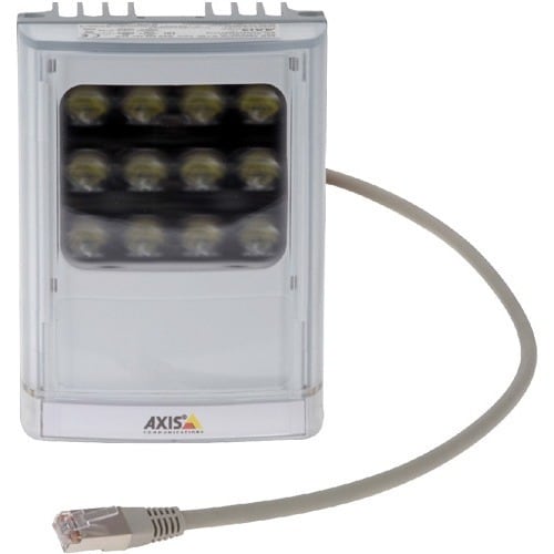 AXIS Illuminateurs à lumière blanche pour Caméra réseau - Résistant à l'impact - Aluminium