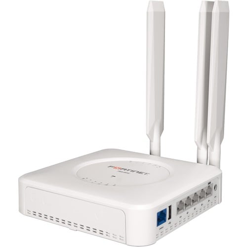 Fortinet FortiExtender FEX-201E 2 SIM Ethernet, Cellular Wireless Router - 4G - HSPA+, LTE, UMTS - 3 x Antenna(3 x Externa