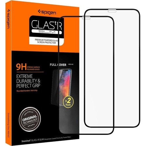 Spigen GLAS.tR SLIM Tempered Glass Screen Protector - Crystal Clear - 2 - For LCD iPhone 11, iPhone XR