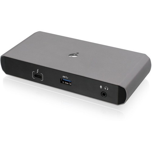 IOGEAR Quantum Dual Mode Thunderbolt 3 Dock Pro - 60 W - USB Type C - 5 x USB Ports - USB Type-C - Network (RJ-45) - Displ