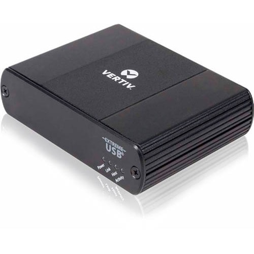VERTIV USB Extender - 1 x Network (RJ-45) - 1 x USB - 100 m Extended Range - Metal