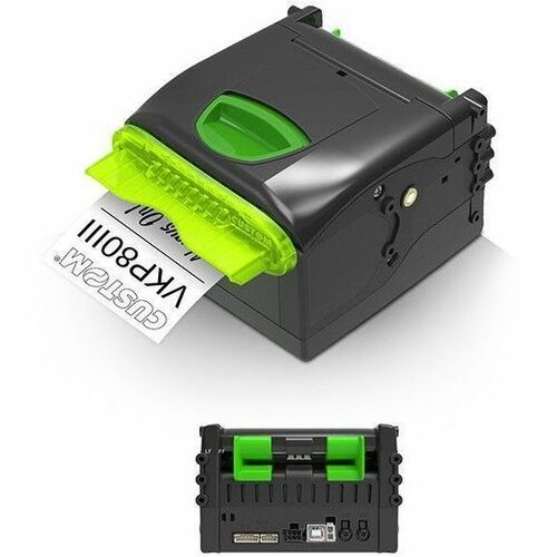 CUSTOM VKP80III. Print technology: Thermal, Type: POS printer, Maximum resolution: 203 x 203 DPI. Maximum roll diameter: 1