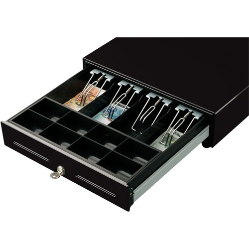Cassetto portadenaro CUSTOM - Cassetto in metallo - Dimensioni 410 x 100 x 415 mm - 24V