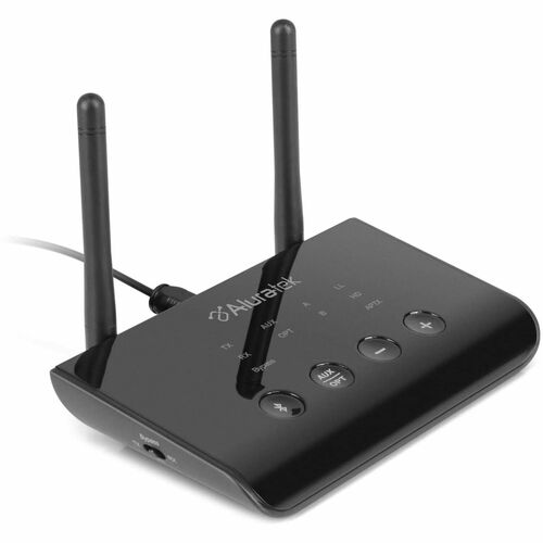 Aluratek ABCD54F Audio Transmitter/Receiver - 100 ft - Wireless - Headphone