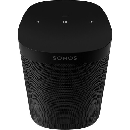 SONOS One SL Speaker System - Black - Bookshelf - Wireless LAN