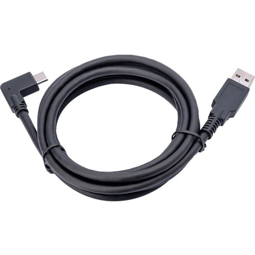 Jabra 1,80 m USB Datentransferkabel für Computer, Hub - Zweiter Anschluss: 1 x USB 2.0 Type A - Male - Schwarz