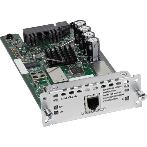 Cisco WAN Module - Para Rede de área larga - ADSLoPOTS, ADSL2+