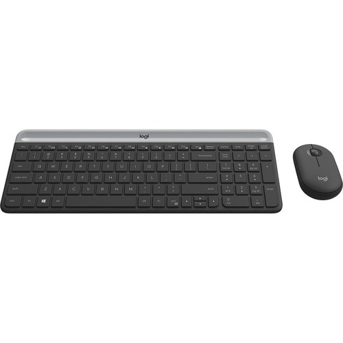 SLIM WRLS KB/MOUSE GRAPHITE ND COMBO MK470 GRAPHITE PAN NORDIC