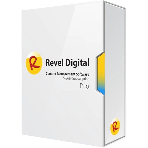 ViewSonic Revel Digital Pro Version - Subscription Plan License Key - 1 Device - 5 Year - Revel Digital Pro Version - Subs