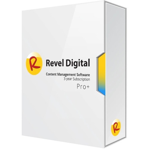 ViewSonic Revel Digital Pro+ Version - Subscription Plan License Key - 1 Device - 3 Year - Revel Digital Pro+ Version - Su