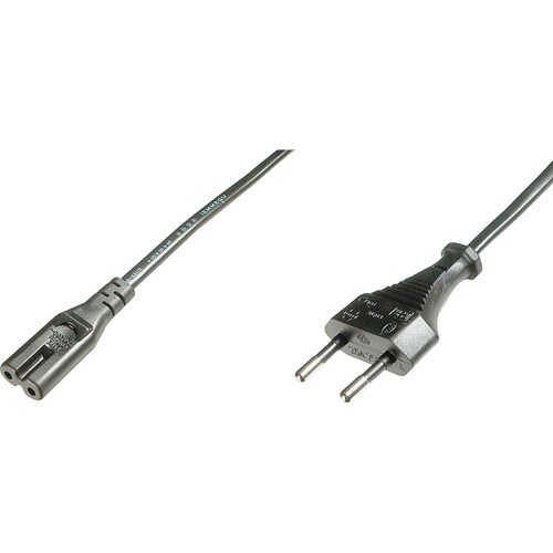 Cable de alimentación estándar Assmann - 1,80 m - Europa - Para Grabador de casete, Radio, Fuente de alimentación - Euro /
