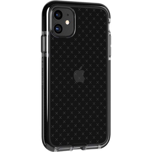Tech21 Evo Check Case for Apple iPhone 11 Smartphone - Check Pattern - Smokey Black - 1 - Drop Resistant, Dust Resistant, 