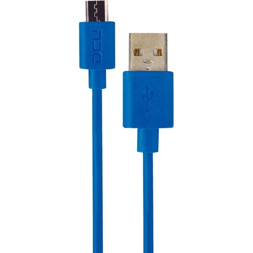 Câble pour transfert de données DCU - 2 m Micro-USB/USB - pour Chargeur, iPad, Ordinateur, iPhone - 2e bout: 1 x Micro USB