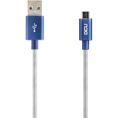 Câble pour transfert de données DCU - 1 m Micro-USB/USB - pour enregistreur vidéo, Tablette, Smartphone, PDA, Ordinateur P