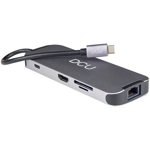 Station d'accueil DCU USB Type C pour Notebook - 100 W - 3 xUSB 3.0 - USB Type-C - Réseau (RJ-45) - HDMI - Sortie ligne au