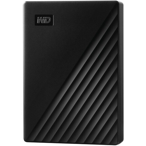 Disco rigido Portatili WD My Passport WDBPKJ0050BBK-WESN - Esterno - 5 TB - Nero - USB 3.0 - 256-bit Standard crittografia