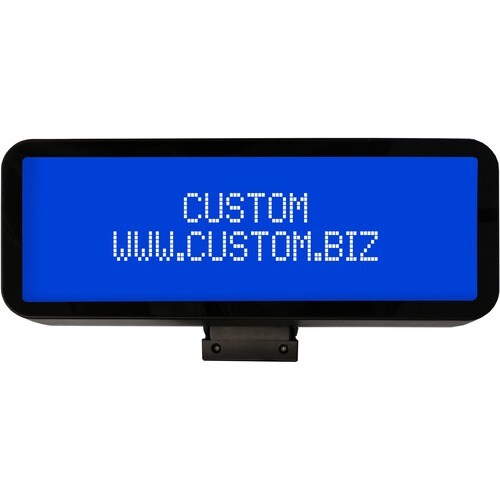 Display cliente CUSTOM PC POS SILK WINDOWS - VFD Display 2X20